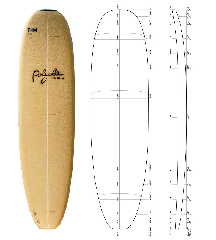 surfboard fin boxes for customization-7???4??? M - Blank Ply Natural