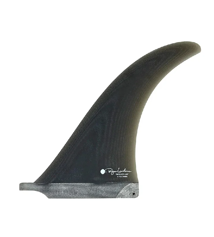 surfboard fins with low drag for speed-Lovelace Thicklizzy 8.5 Smoke