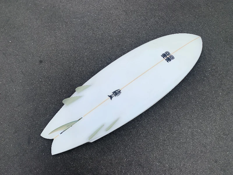 longboard surfboards for big days in the surf-5'10" Campbell Bros Octafish (Used)