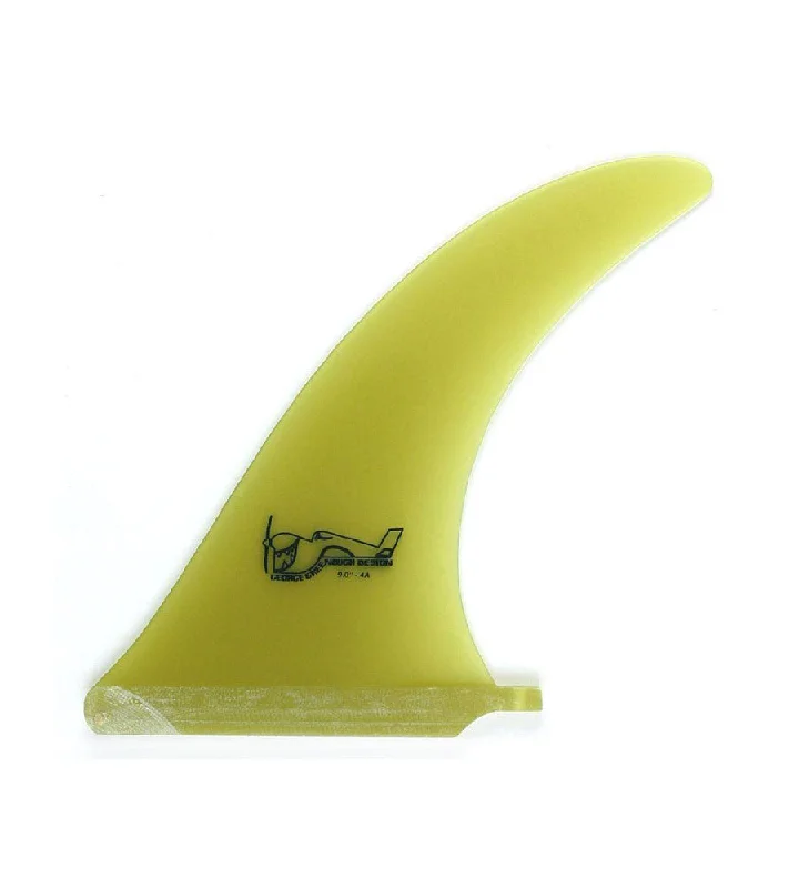 surfboard fins for maximum paddle speed-Greenough 4A Yellow 8