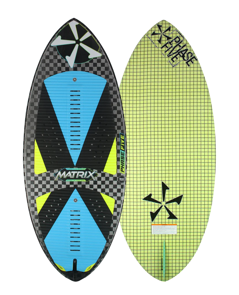 surfboard tail pads with ergonomic design-2023 Phase Five MATRIX LTD 56” Wakesurf Board