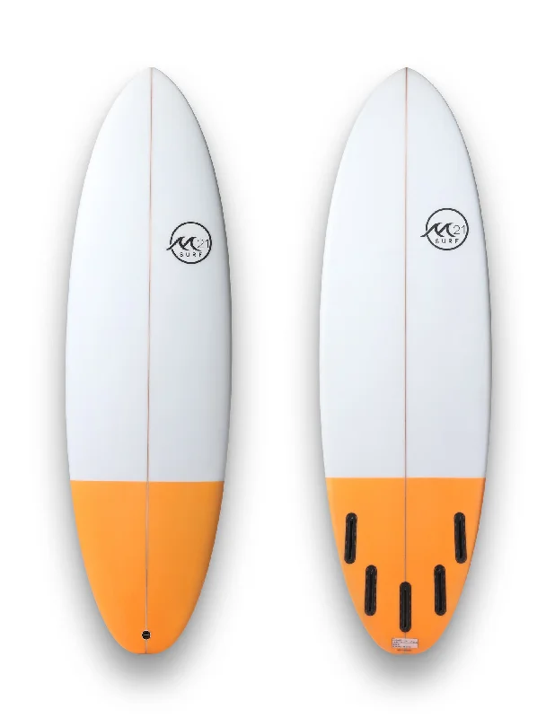 surfboard handle grips for easy carrying-Blazer - Orange Dip