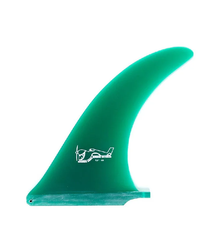 surfboard fins with durable, lightweight material-Greenough 4A Green 7.5