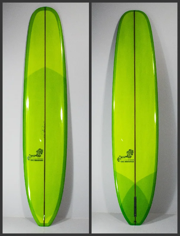 longboard surfboards with wide noses for better paddling-23440 9'6" DERRINGER