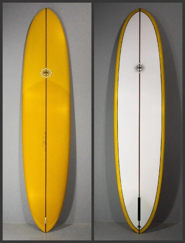 longboard surfboards with a rounded pin tail for control-23425 8'6" SPOILER