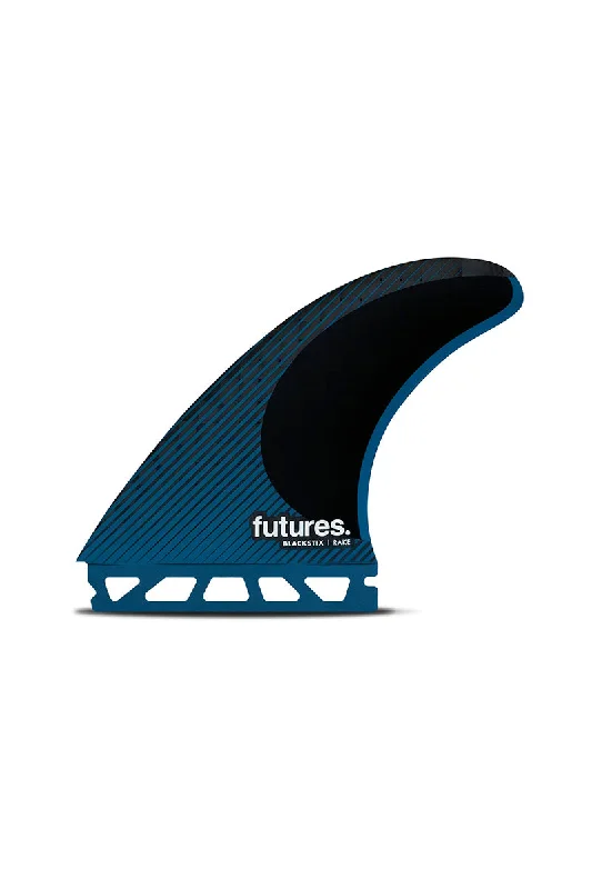 surfboard fins for tighter arcs-Futures Fins R8 Blackstix Thruster Fin Set - Blue