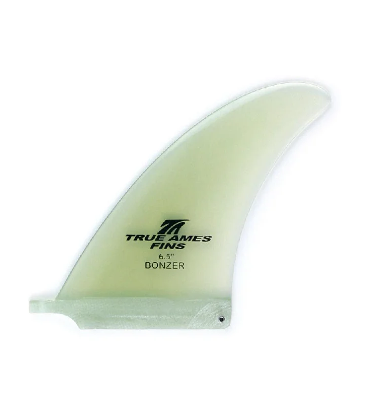 surfboard fins with reinforced edges for strength-Bonzer Clear 6.75