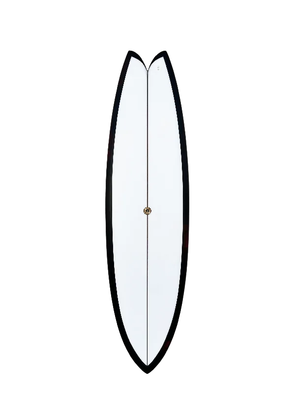 longboard surfboards with pin tails for better tracking-6'10" Vesper