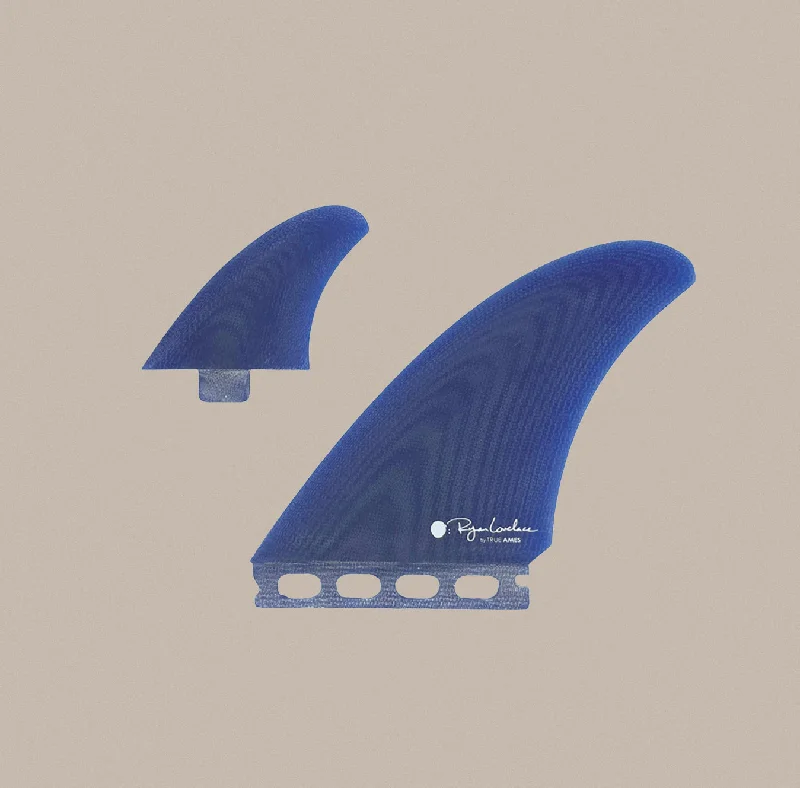 surfboard fins for deeper turns-True Ames Lovelace Twinzer - FCS/Futures Compatible