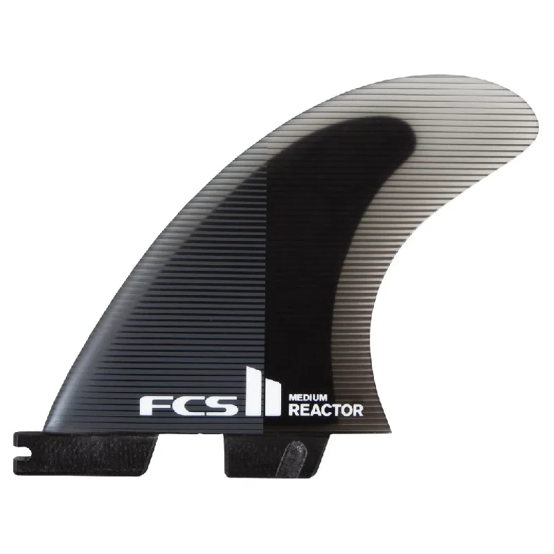 surfboard fins with flexible design-FCS II Reactor PC Tri Fin Set - Medium