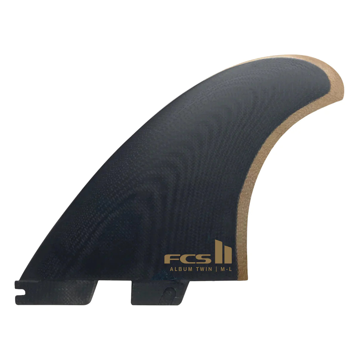 surfboard fins with easy-to-adjust setups-FCS II Album Twin + 1 Fin Set