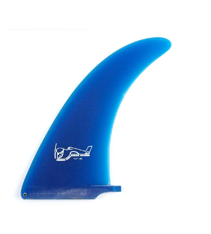 surfboard fins with different materials for performance-Greenough 4C Blue 9.5