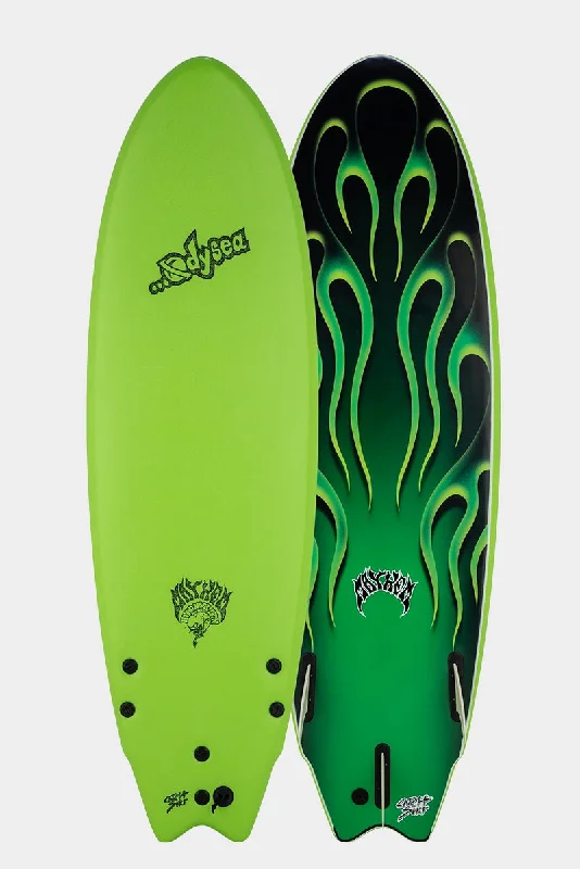 surfboard fin sets for optimized performance-Catch Surf Odysea X Lost 5'11" RNF Surfboard - Lime Green