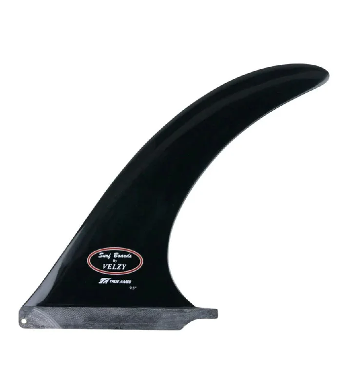 surfboard fins for longboard performance-Velzy Classic Black 9