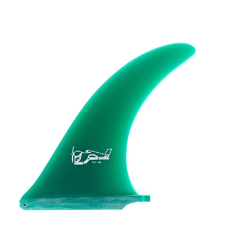 surfboard fins for retro boards-Greenough 4A Green 8.5