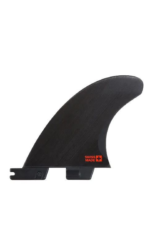 surfboard fins with unique shapes for customized rides-FCS II H4 Medium Quad Rear Fin Set - Smoke