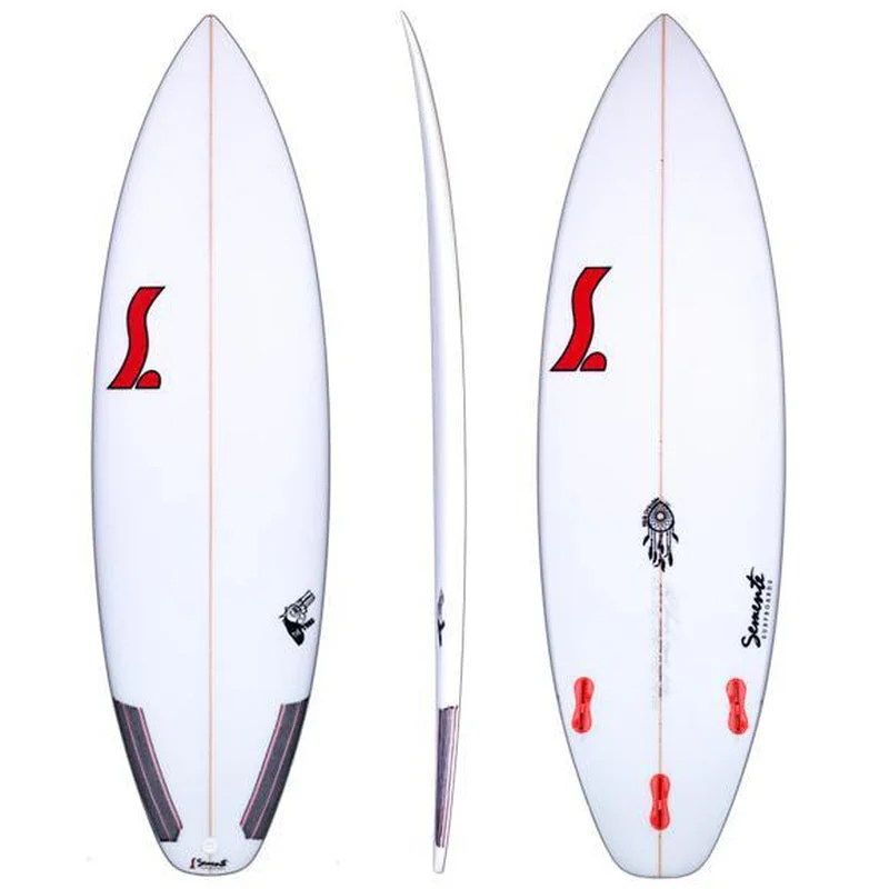 longboard surfboards with wide noses for better paddling-Semente Thug Shortboard (Custom Order)