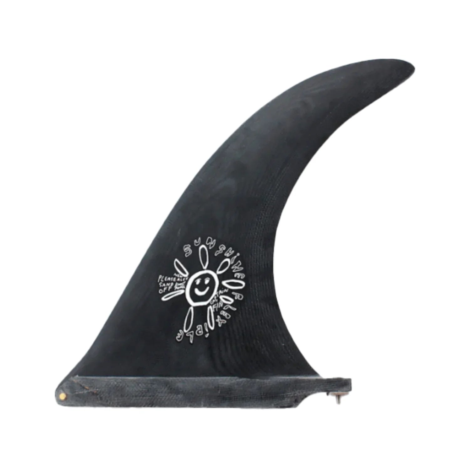 surfboard fins for deeper turns-Captain Fin Co. Alex Knost Sunshine 10" Black