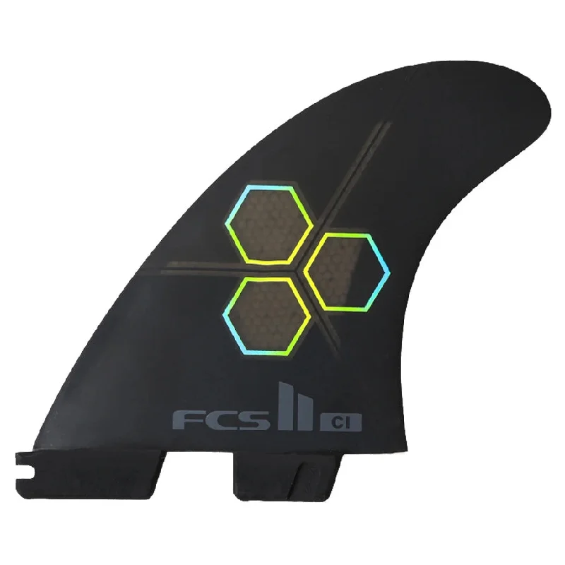 surfboard fins for big wave surf-FCS II CI PC Tri Fin Set - Large