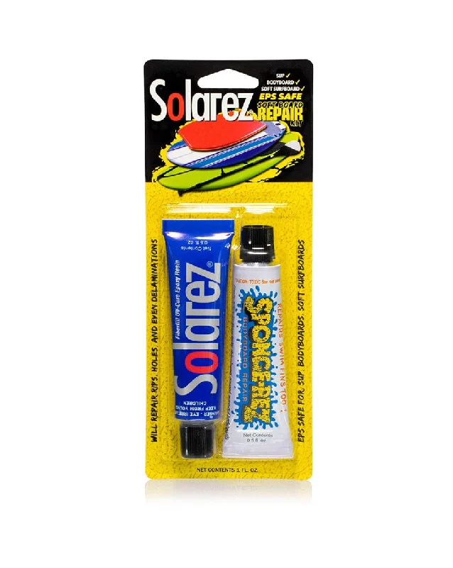 surfboard nose bumper for extra durability-Solarez Soft Surfboard Repair Kit