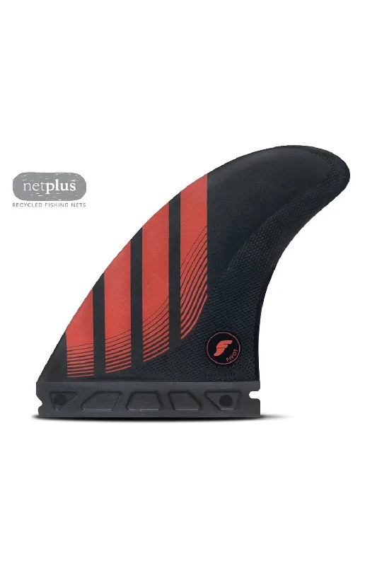 surfboard fins with adjustable setups-Futures Fins P8 Alpha Thruster Fin - Carbon / Red