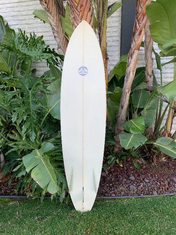 longboard surfboards with larger fin boxes for customization-7'6" Campbell Brothers Russ Short (Used)