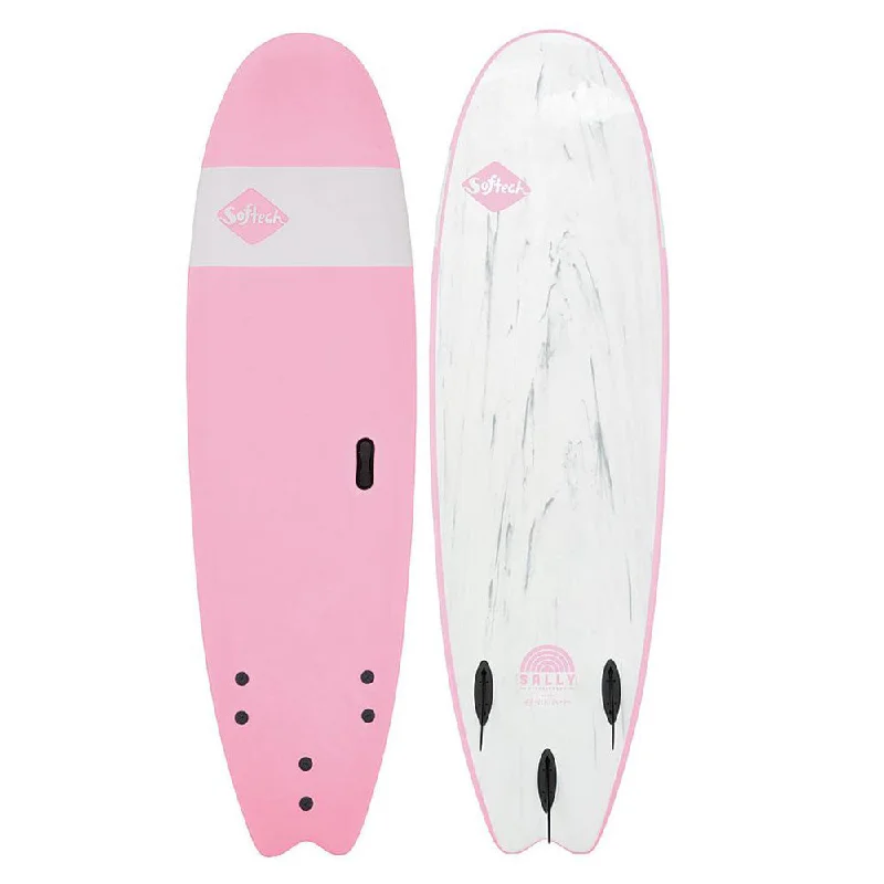 longboard surfboards for maximum performance with minimal effort-Softtech Handshaped Sally Fitzgibbons FB 6'6 Surfboard - Pink