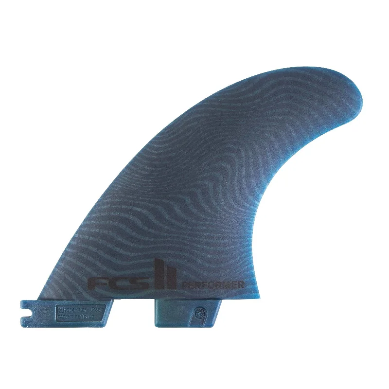 surfboard fins for tighter arcs-FCS II Performer Neo Glass Eco Pacific Tri Fins