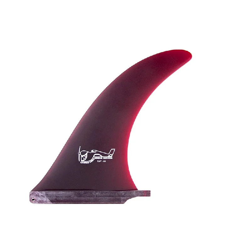 surfboard fins with balanced performance-Greenough 4A Red 6.5