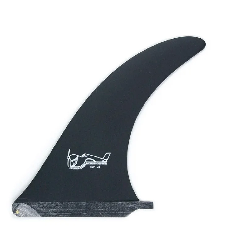 surfboard fins for beginners learning to surf-Greenough 4A Black 10.5