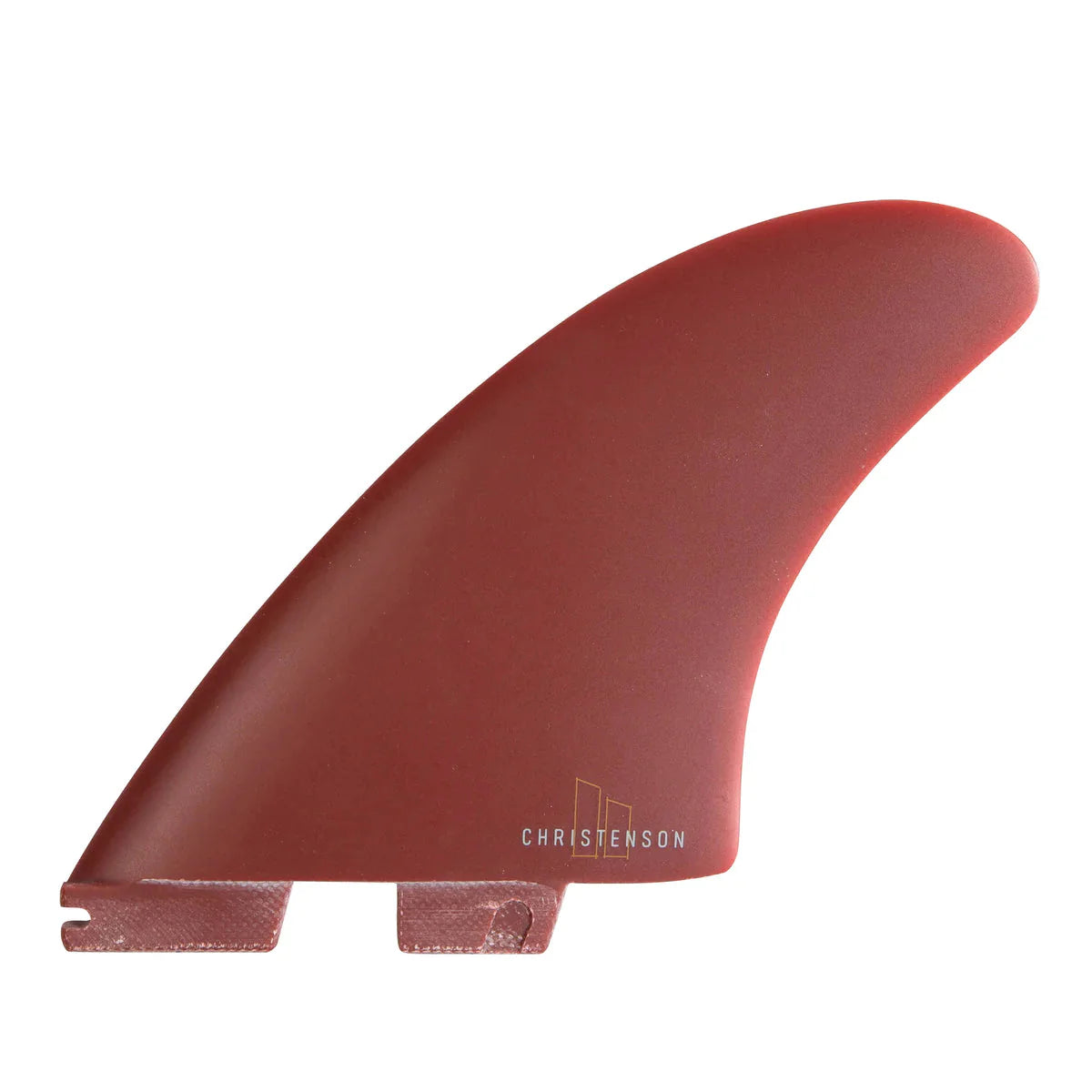 surfboard fins for large wave conditions-FCS II Christenson Twin PG Medium Blood Red