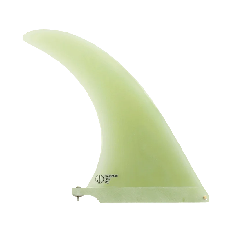 surfboard fins with minimal drag for speed-Captain Fin Christenson Tracker 9.5 Surfboard Fin - Clear