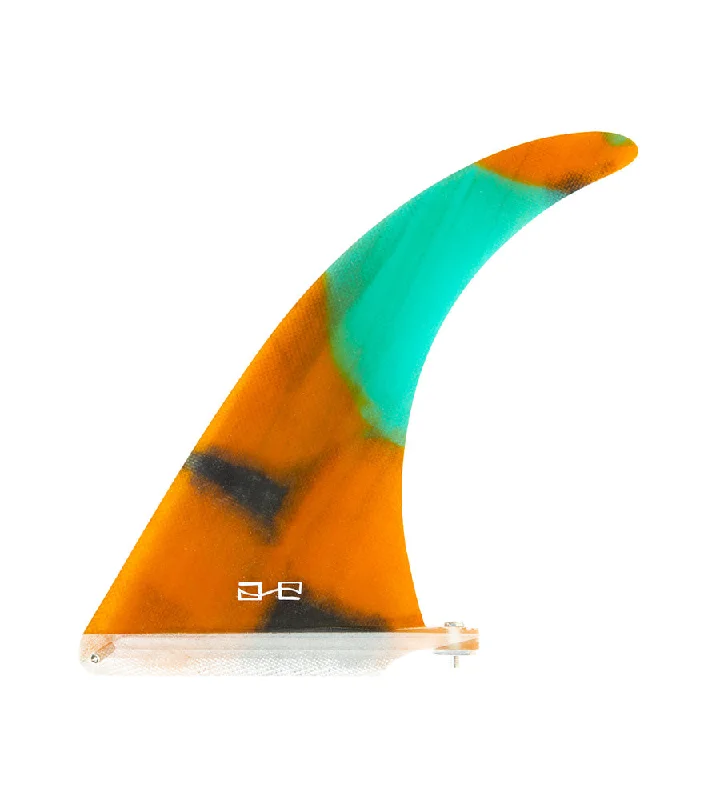 surfboard fins with soft edges for smoother rides-T-Fin Concrete Rust 9