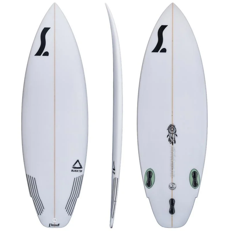 best longboard surfboards for noseride progression-Semente Poolboard Black Tip (Custom Order)