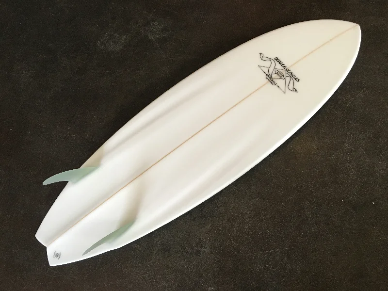 longboard surfboards with hybrid outlines for versatility-5'8" Campbell Brothers Alpha Omega