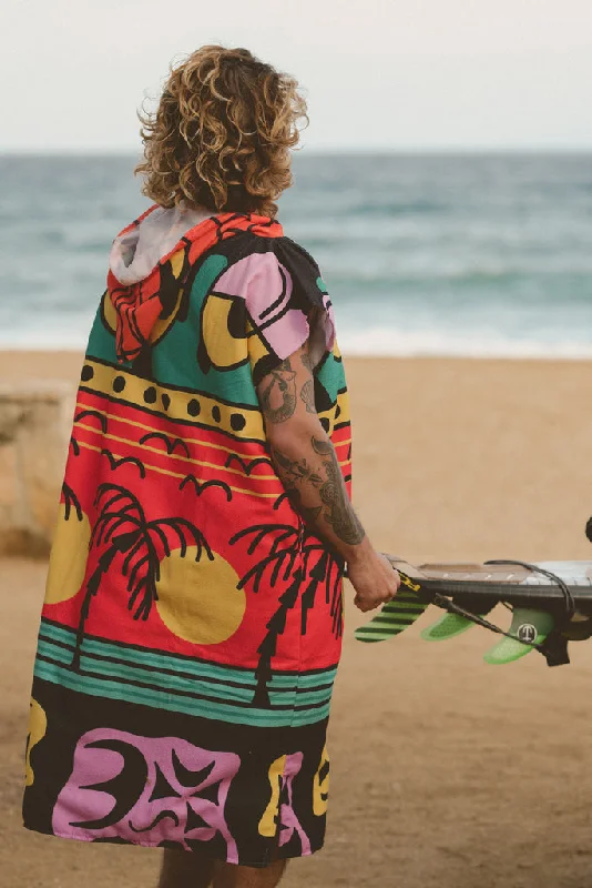 surf clothing for long days at the beach-Poncho Surf - Beach Krew