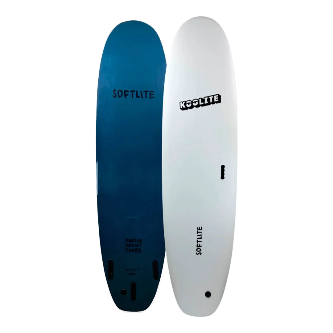 surfboard bags for easy transportation-Softlite Koollite 7'0" - White