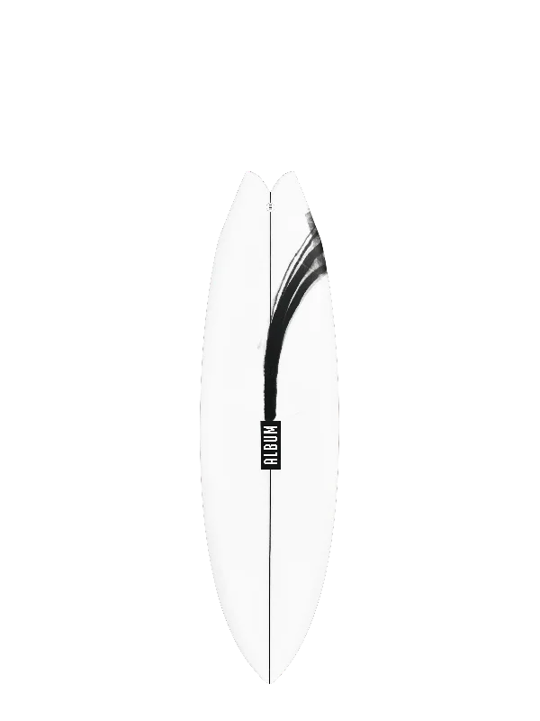 longboard surfboards with durable outer coating for protection-5'10" Twinsman