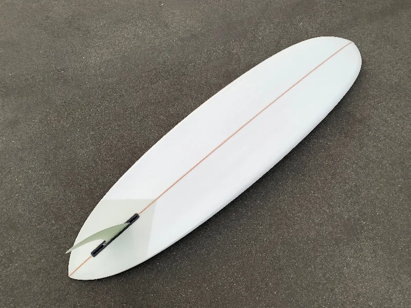 longboard surfboards with pin tails for better tracking-7'4" Tyler Warren Girlfriend