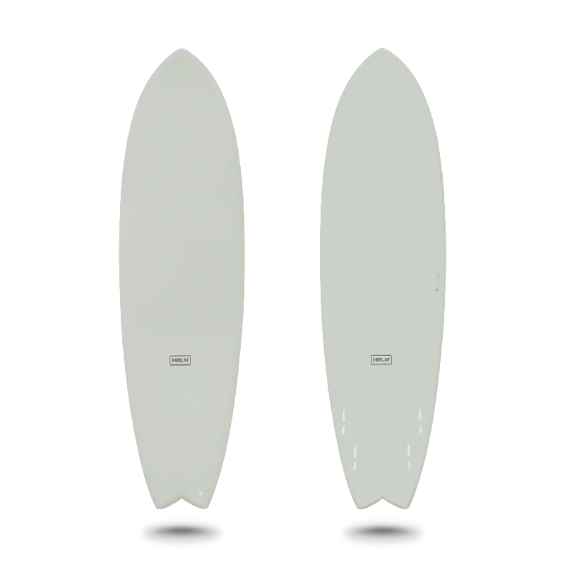 surfboard tail pads with ergonomic design-OPENER FISH - PISTACCIO