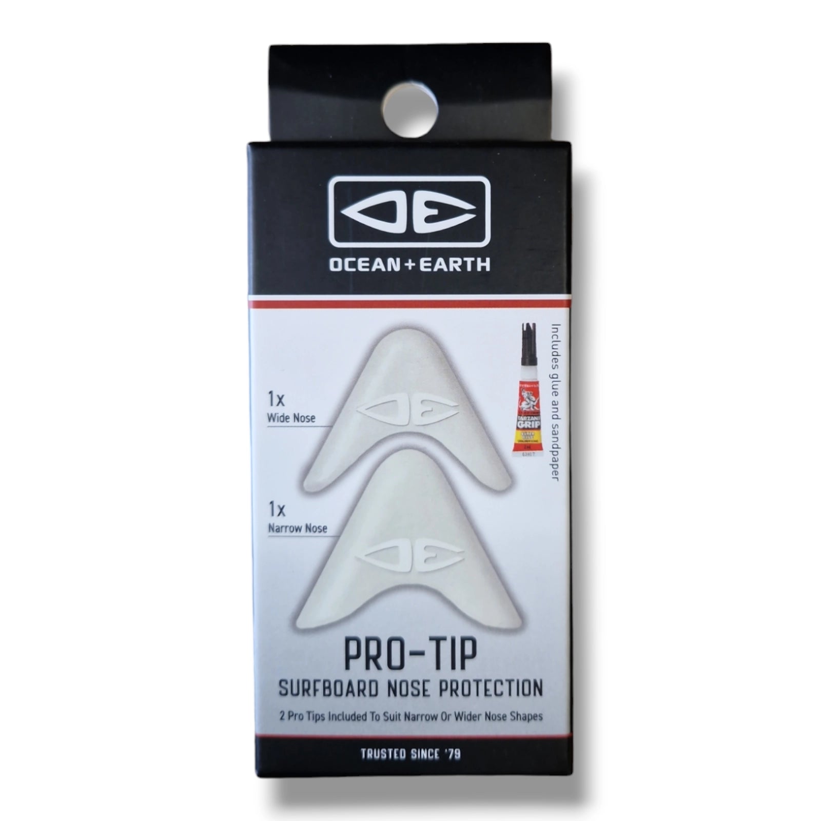 surfboard fin screws for secure installation-Ocean & Earth Pro Tip Surfboard Nose Protection Kit