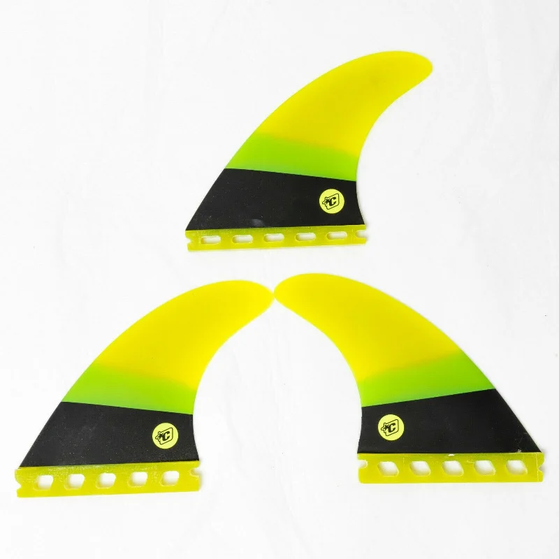 surfboard fins with increased stability-Creature Thruster Fins