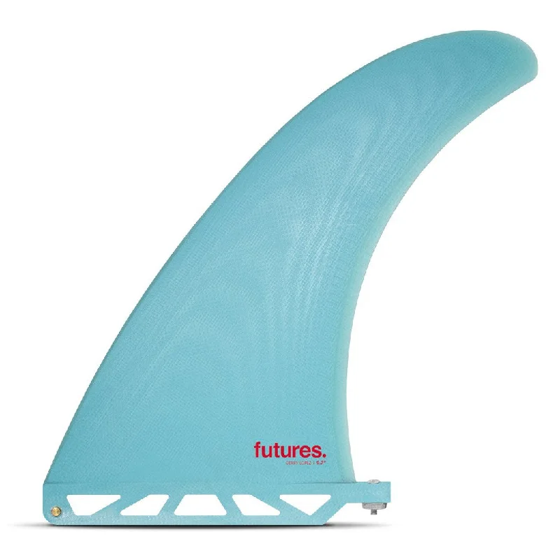 surfboard fins for speed and control-Futures Fins Gerry Lopez 9.7" Longboard Fin - Blue