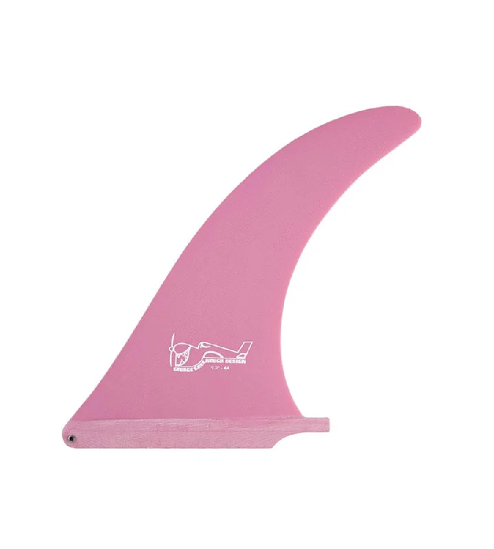 surfboard fins for large wave conditions-Greenough 4A Pink 7