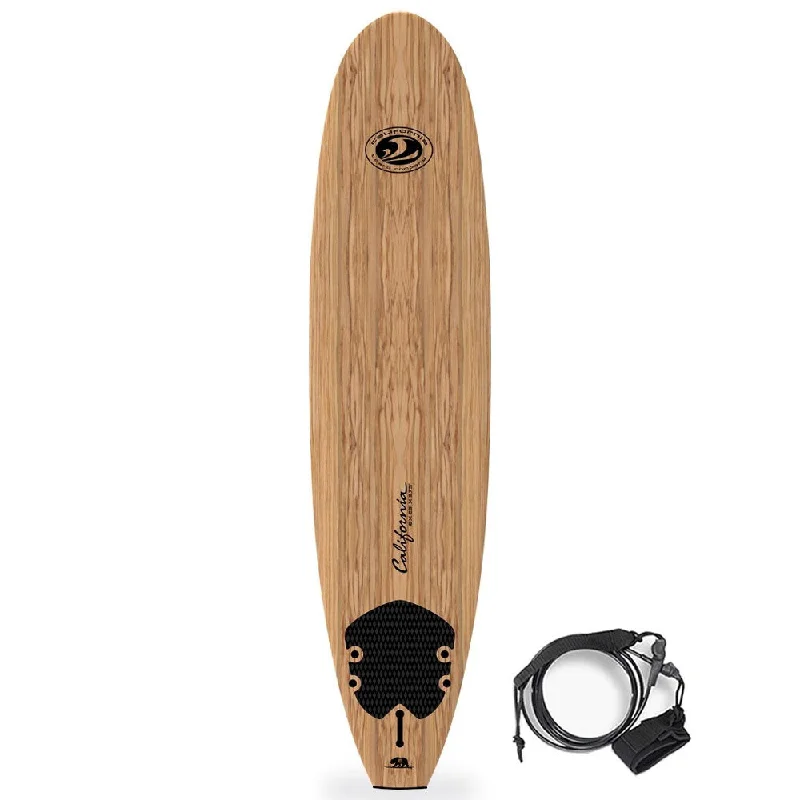 longboard surfboards with high-volume design for better floatation-CBC 8FT Minimal Soft Foam Surfboard