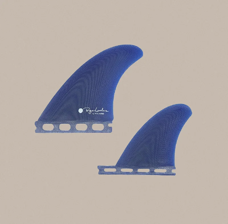 surfboard fins with easy-to-adjust setups-True Ames Lovelace Quad - Futures Compatible