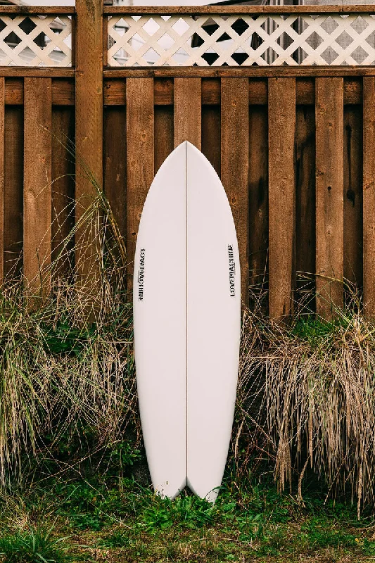 surfboard air vent for reducing pressure build-up-Love Machine 5'9" Wills Fish Surfboard