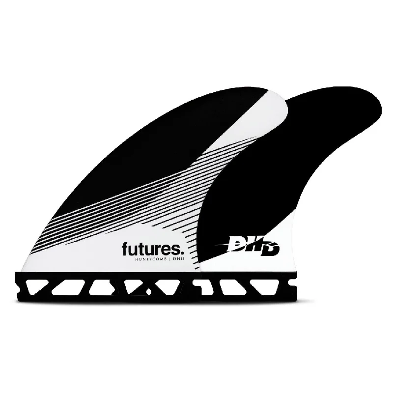 surfboard fins for even power distribution-Futures Fins DHD Honeycomb Tri Fin Set - Medium