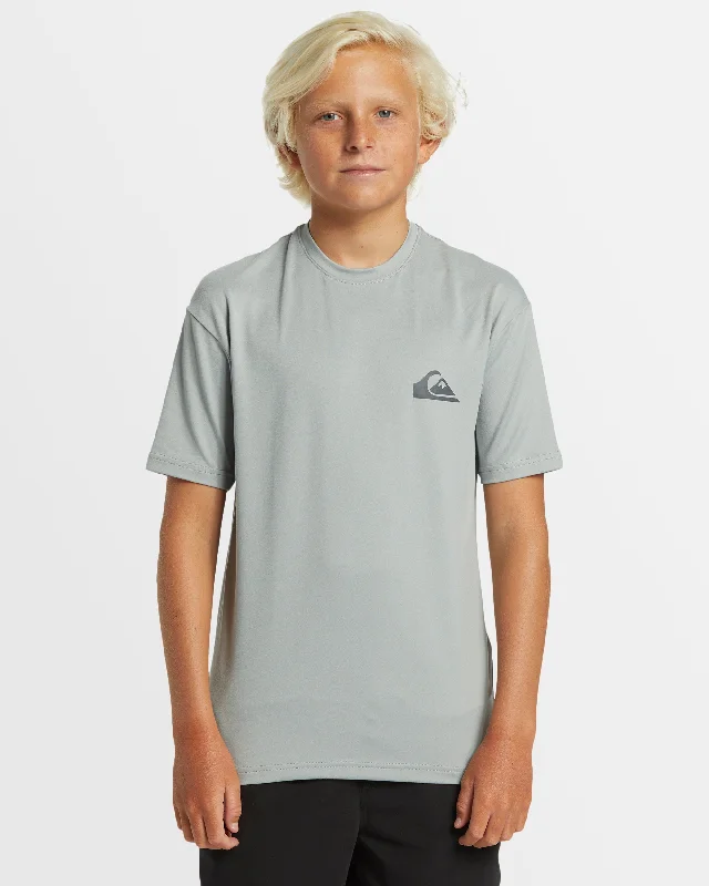 surf clothing with fun, bold prints-Boys 8-16 Everyday Surf Short Sleeve UPF 50 Surf T-Shirt