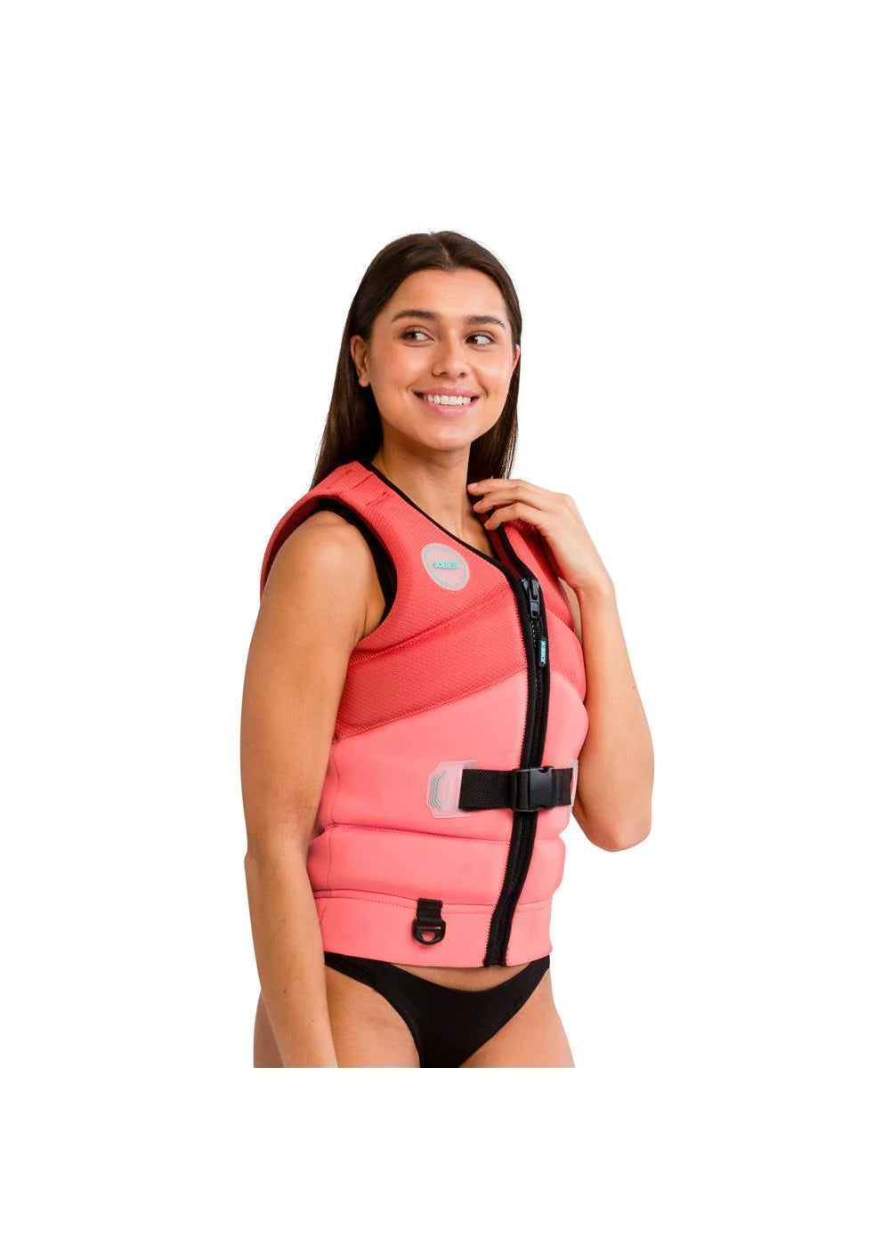 surf clothing with stylish, minimalist designs-Jobe Unify Life Vest - Womens -  Rose Pink